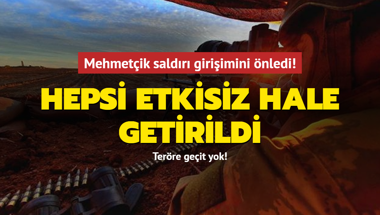 MSB: 20 PKK/YPG'li terrist etkisiz hale getirildi