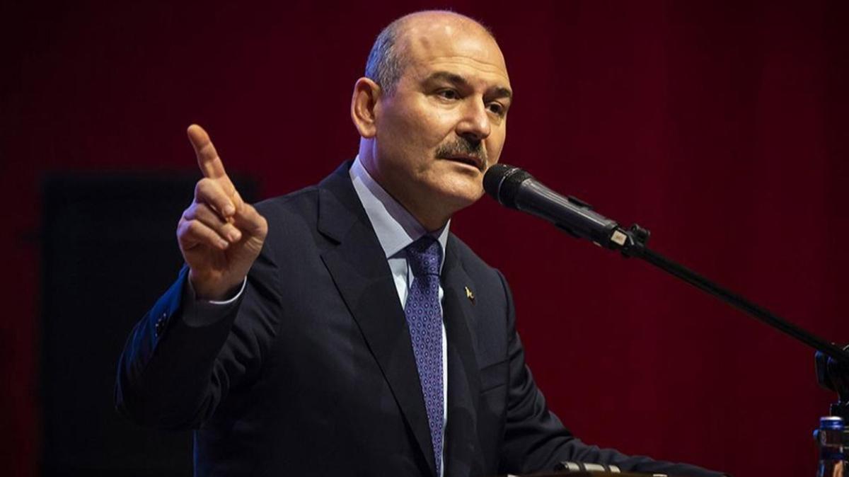 Bakan Soylu'dan yabanc temsilcilere ilikin aklama: Dileri Bakanlmz yetkindir
