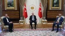 Başkan Erdoğan, Almanya Federal Başsavcısı Frank'ı kabul etti