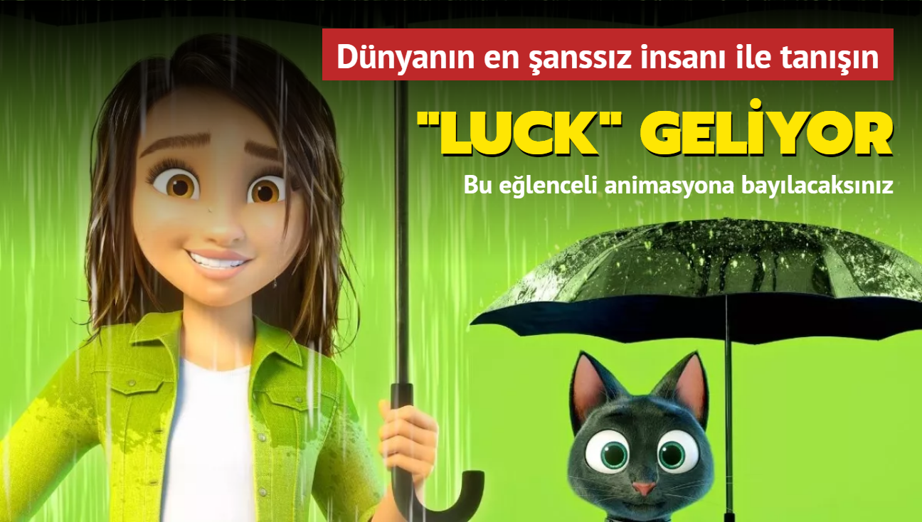 Elenceli animasyon filmi "Luck"tan ilk fragman paylald