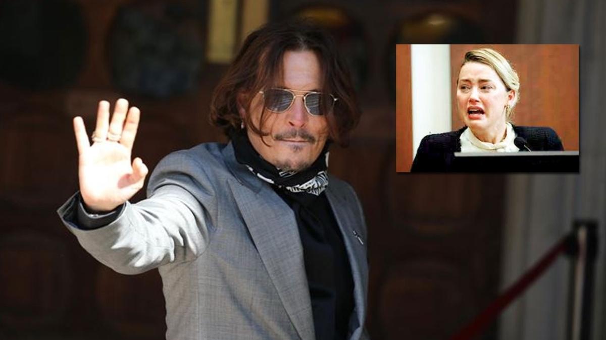 Johnny Depp'in at iftira davasn kaybeden Amber Heard'den ilgin iddia: Yanl kii jri koltuundayd