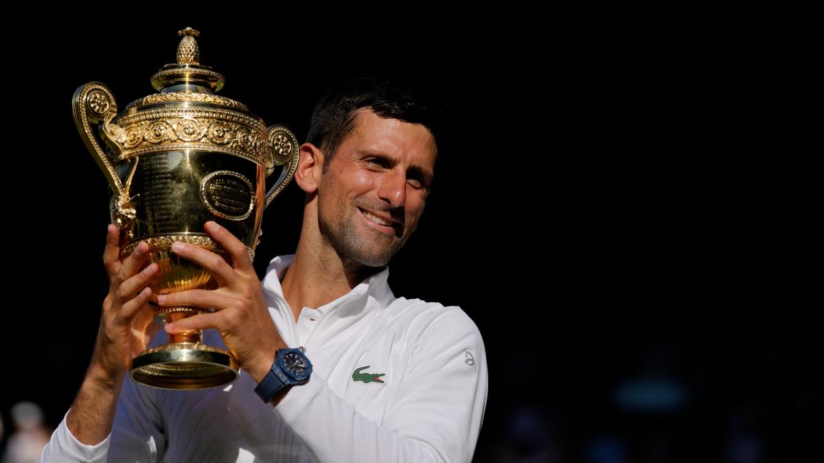 Wimbledon'da zafer Novak Djokovic'in oldu