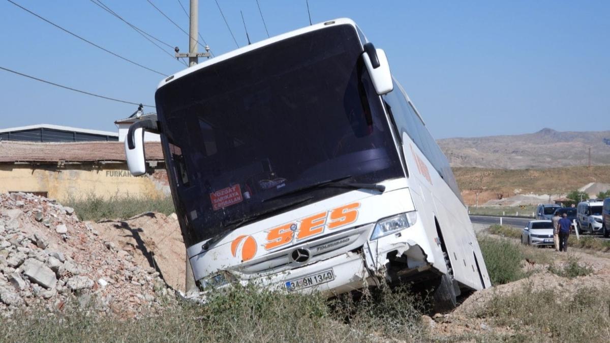 Yozgat'ta otobs kaza yapt: 8 yaral