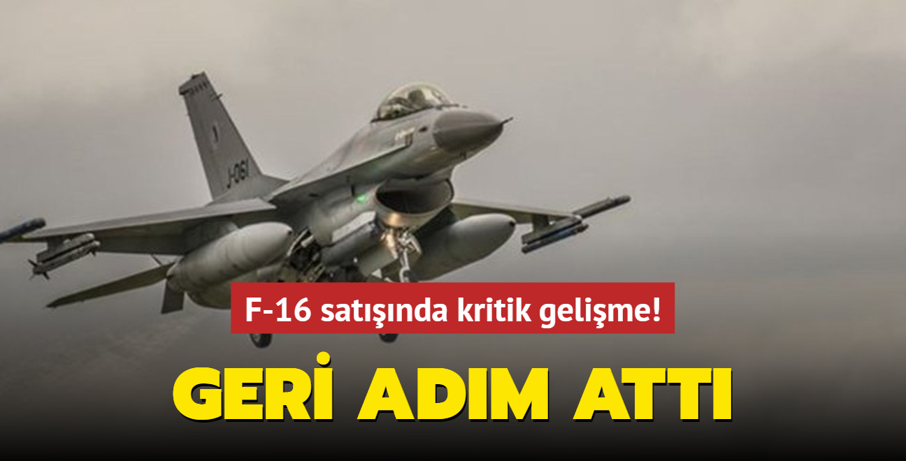 F-16 satnda kritik gelime! Geri adm att