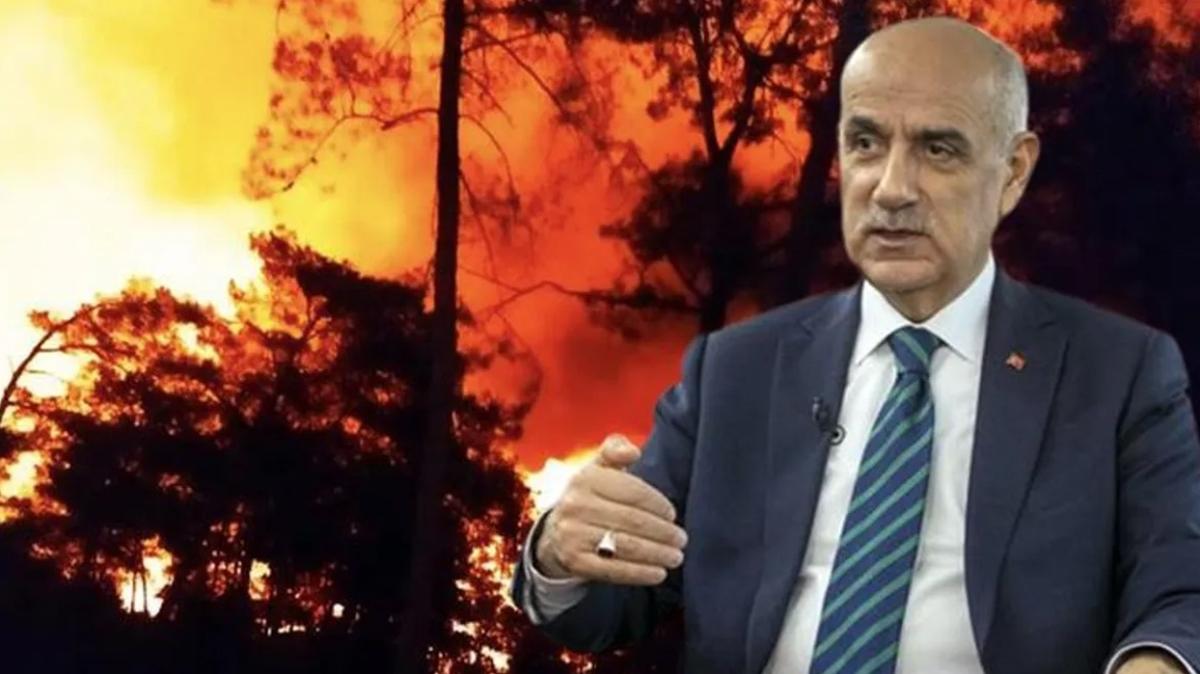 Bakan Kirici: Yangn kontrol altna alnd
