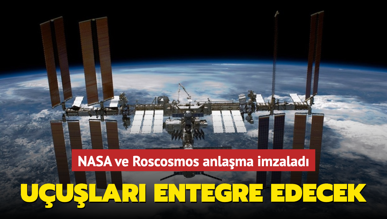 NASA ve Roscosmos anlama imzalad! Uular entegre edecek...