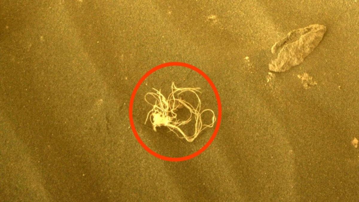 NASA, Mars'ta erite benzeri bir obje buldu! te gerek yz...