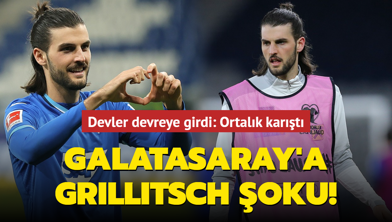 Galatasaray'a Florian Grillitsch oku! Devler devreye girdi: Ortalk kart
