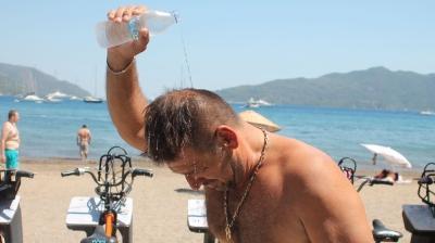 Bunaltan s�caklar T�rkiye'de