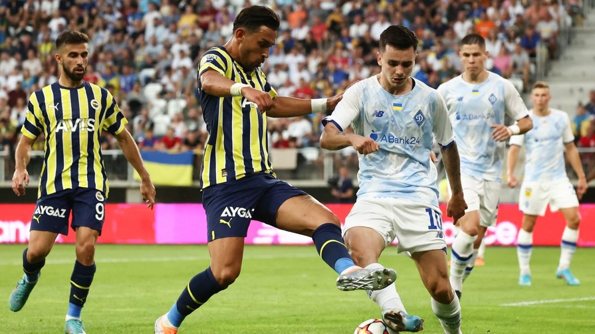 Fenerbahe, Dinamo Kiev duvarn geemedi! ampiyonlar Ligi bileti Kadky'de sahibini bulacak