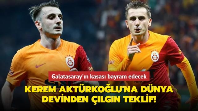 Kerem Aktrkolu'na dnya devinden lgn teklif! Galatasaray'n kasas bayram edecek...