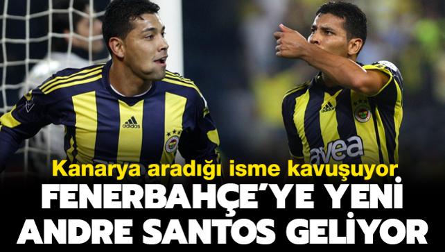 Fenerbahe'ye yeni Andre Santos geliyor! Taraftarlar imdiden heyecan sard