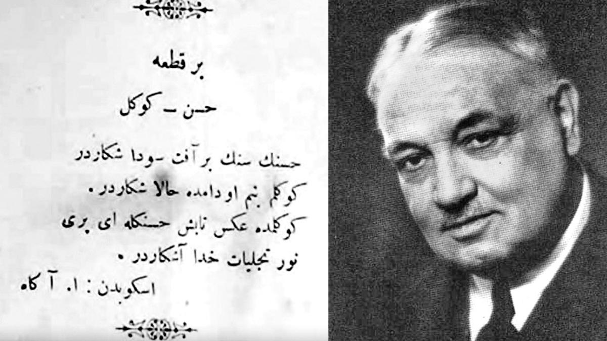 Yahya Kemal'in 120 yıllık şiiri ortaya çıktı