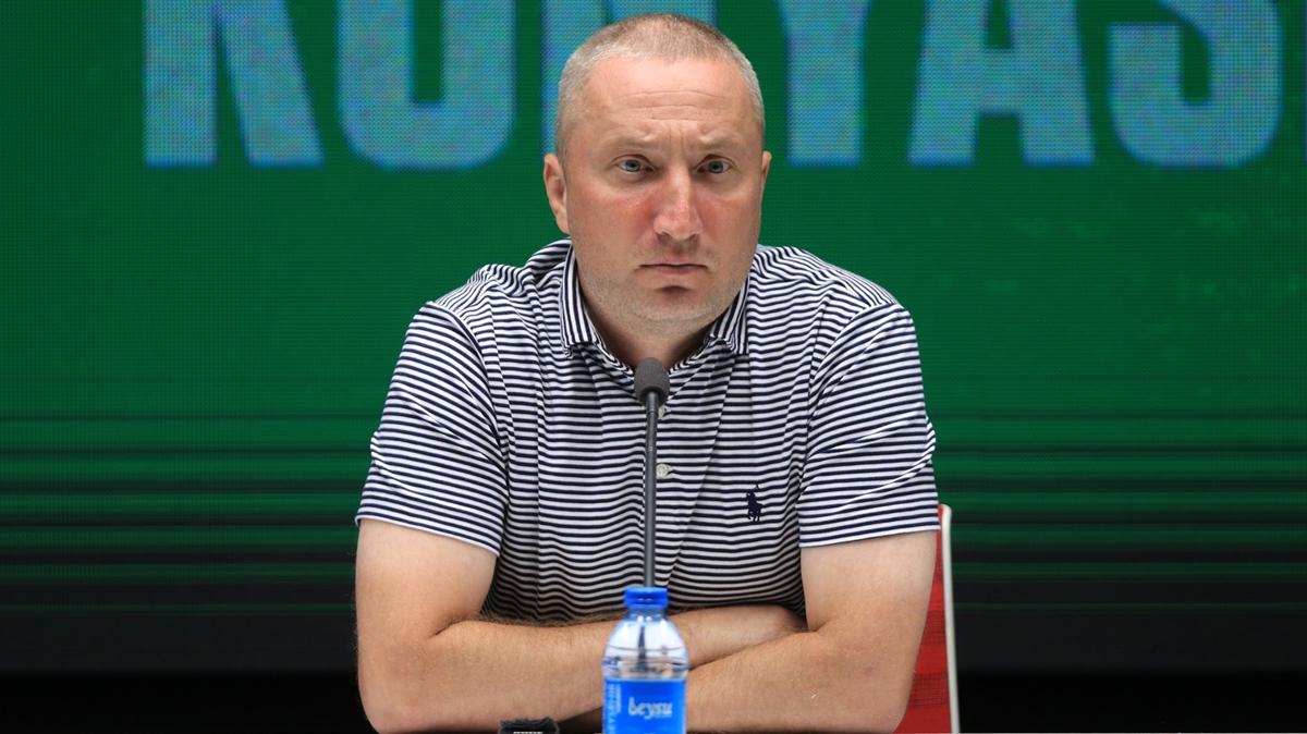 Bate Borisov Teknik Direktr Aleksandr Mikhailov, Konyasporlulara teekkr etti: "Bizi alklamalar ok mutlu etti"