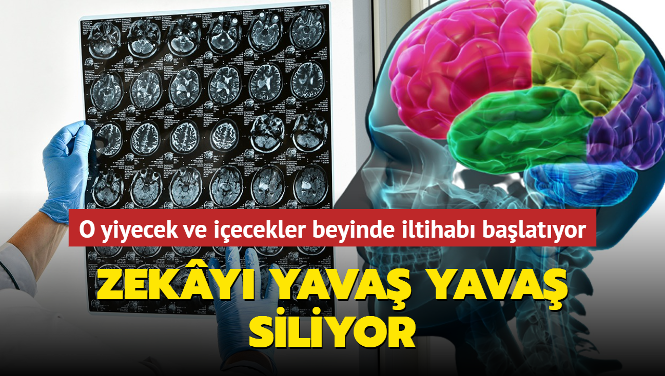 Hafzay yava yava siliyor! Beyne dman yiyecek ve iecekler