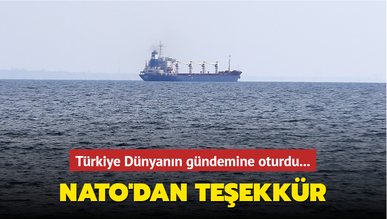 NATO'dan Trkiye'ye tahl teekkr