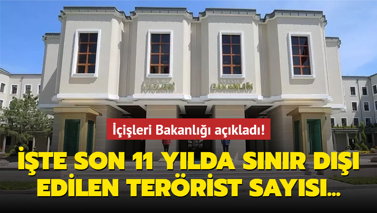 ileri Bakanl snr d edilen yabanc terrist saysn aklad!