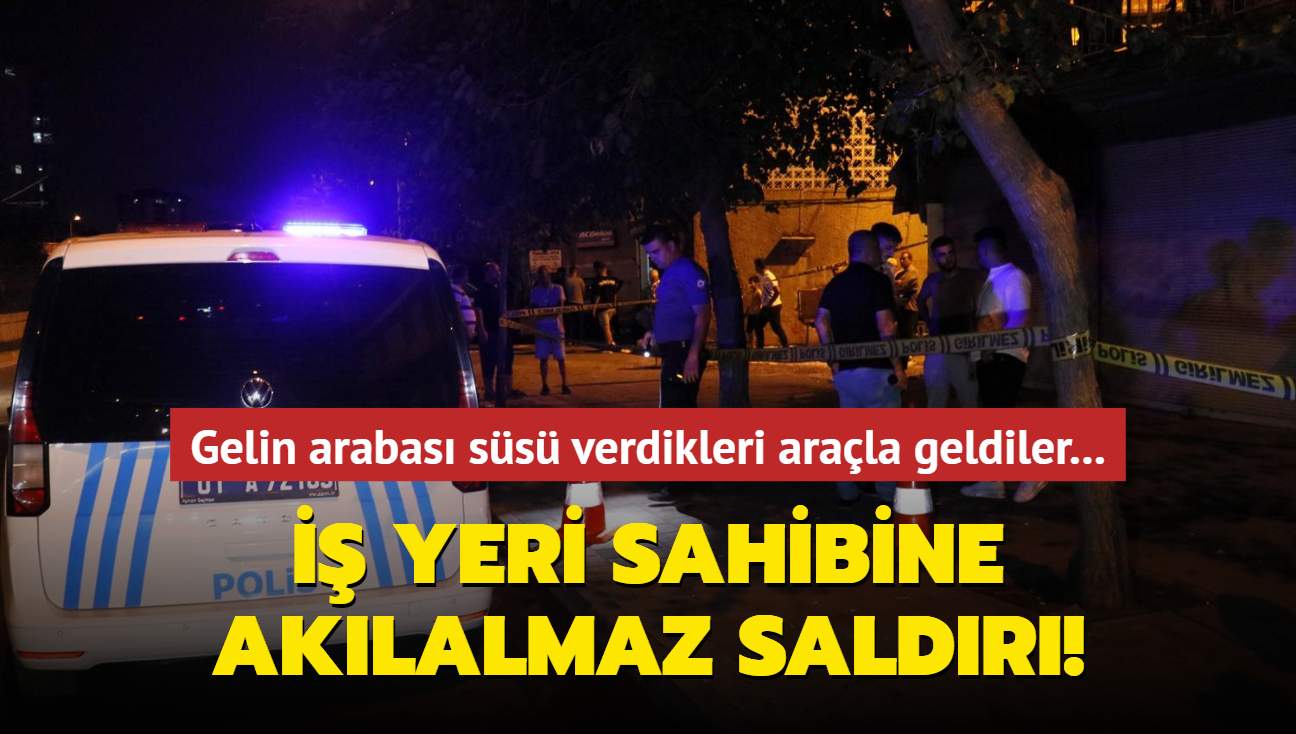 Gelin arabas ss verdikleri arala geldiler...  yeri sahibine aklalmaz saldr!