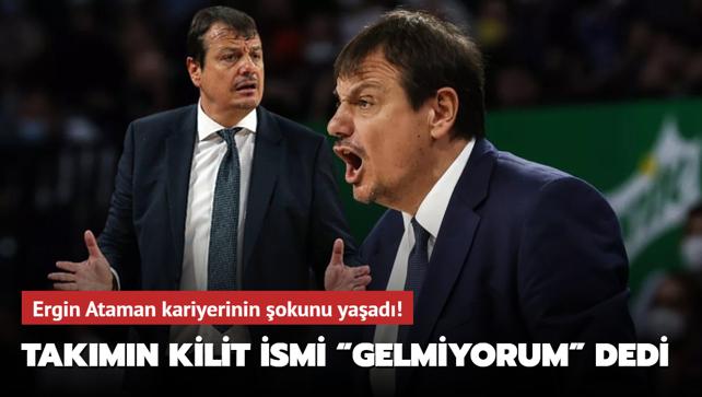 Ergin Ataman kariyerinin okunu yaad! Takmn kilit isminden olay hareket