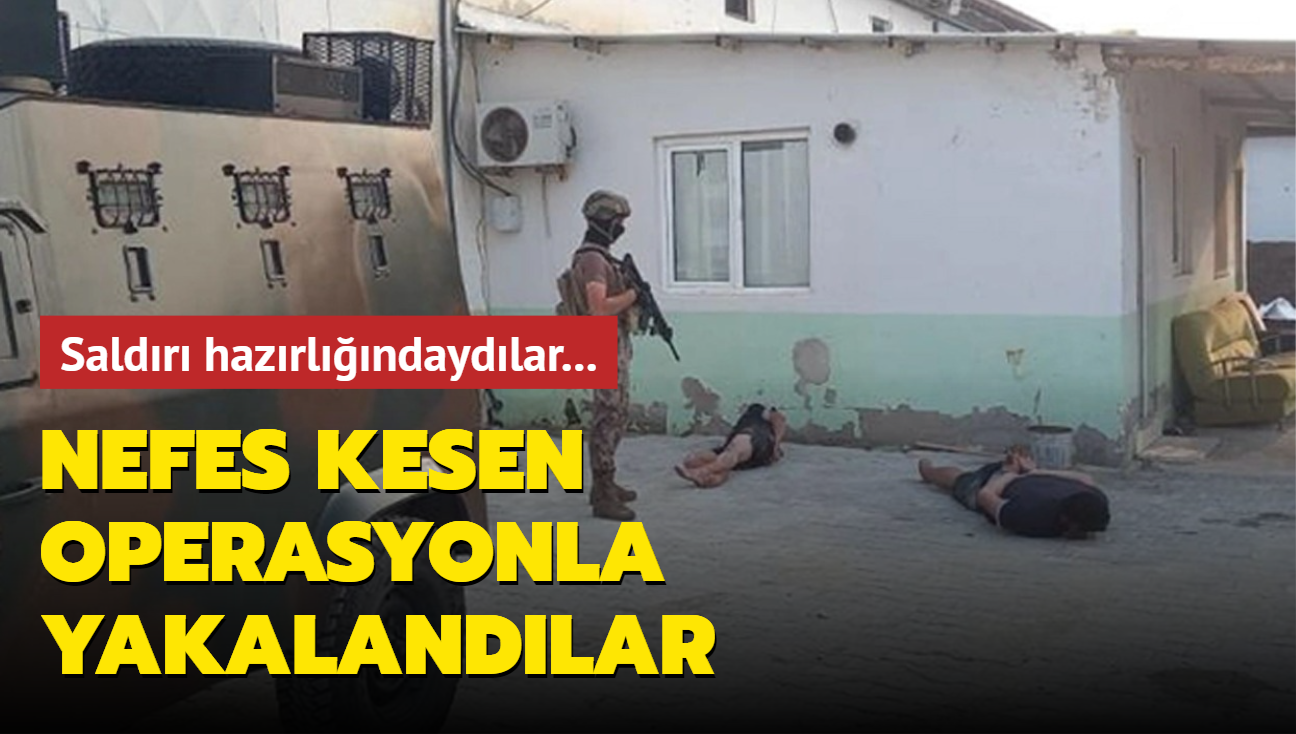 Mersin'de saldr hazrlnda olduklar deerlendirilen 2 PKK'l terrist yakaland