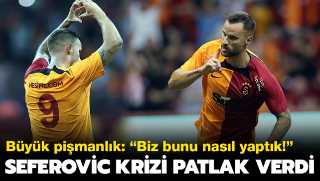 Haris Seferovic krizi patlak verdi! 'Biz bunu nasl yaptk!'