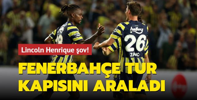 Lincoln Henrique ov! Fenerbahe tur kapsn aralad: Slovacko'yu 3 golle devirdi