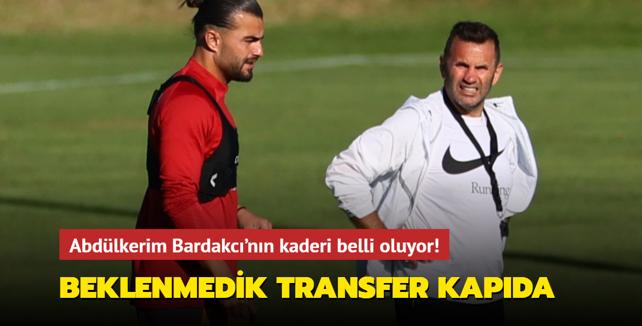 Abdlkerim Bardakc'nn kaderi belli oluyor! Beklenmedik transfer kapda...