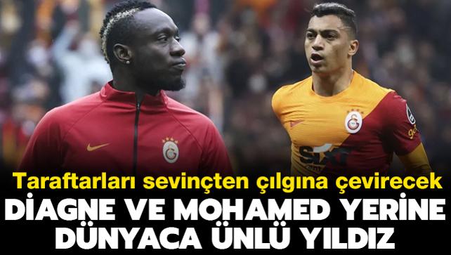 Mbaye Diagne ve Mostafa Mohamed yerine dnyaca nl yldz imza atyor