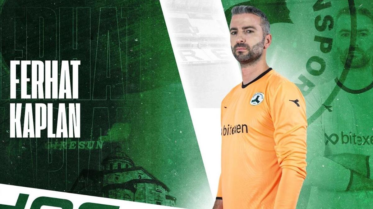 Giresunspor'dan kaleye takviye! Ferhat Kaplan transferi akland