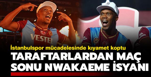 Anthony Nwakaeme ayaklanmas! stanbulspor-Trabzonspor ma sonras kyamet koptu