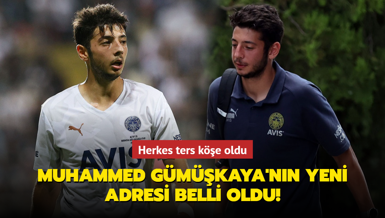 Muhammed Gmkaya'nn yeni adresi belli oldu! Herkes ters ke oldu