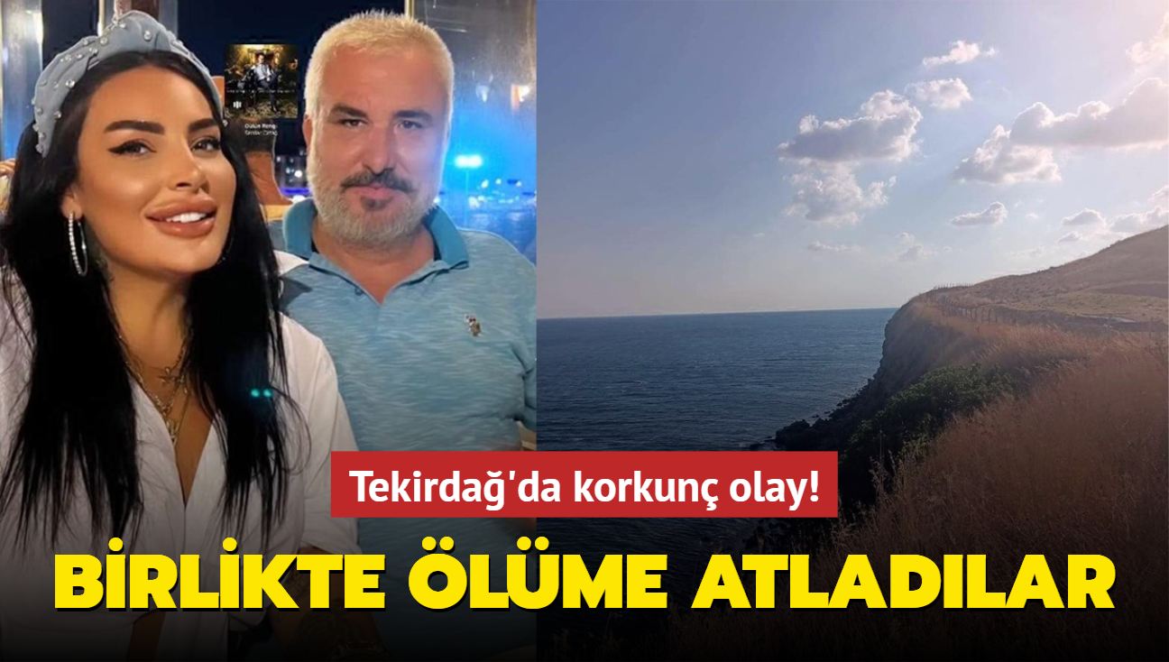 Tekirda'da korkun olay! Birlikte lme atladlar