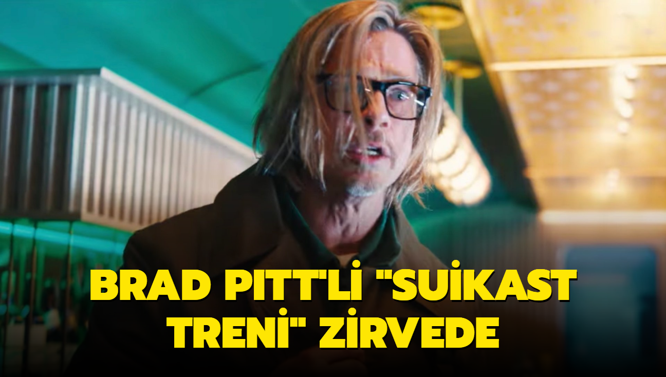 Brad Pitt'li "Suikast Treni" ABD giesinin zirvesinde