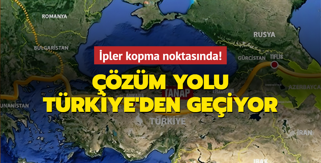 pler kopma noktasnda: zm yolu Trkiye'den geiyor