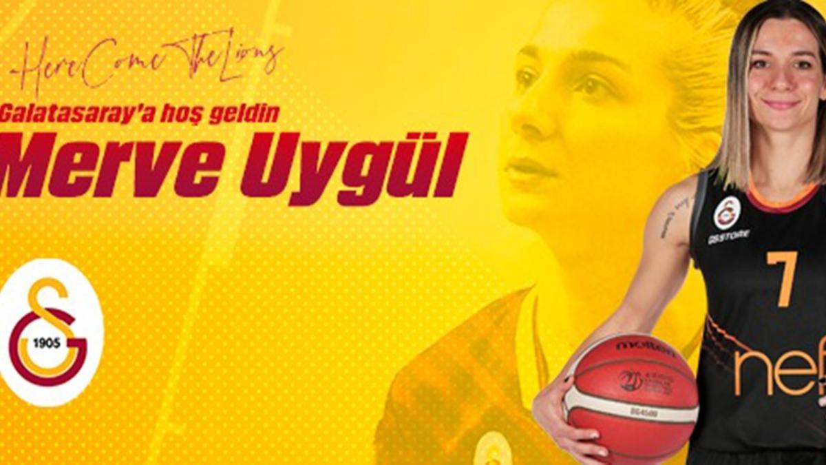 Galatasaray'dan Kadn Basketbol Takm'na bir takviye daha! Merve Uygl' transfer ettiler