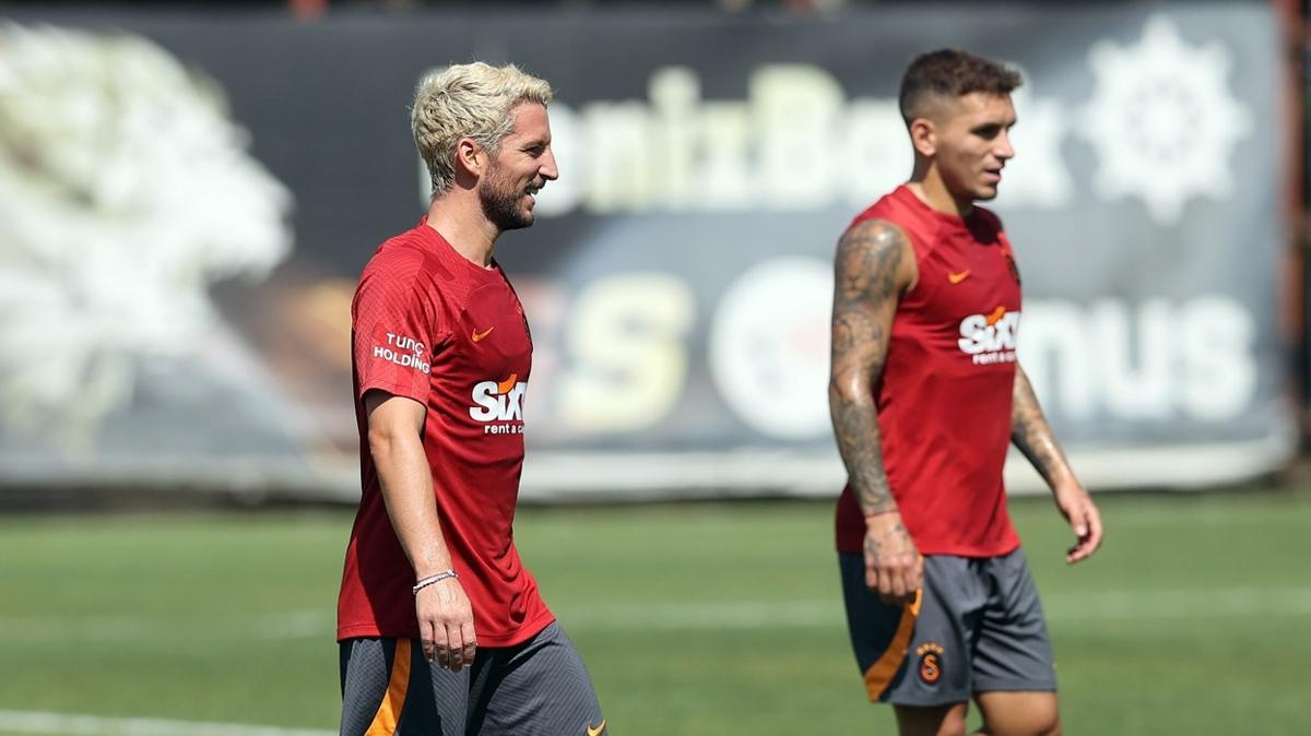 Galatasaray'da Dries Mertens ile Lucas Torreira siftah yapt