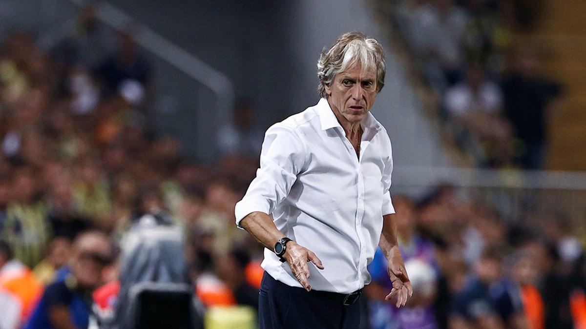 Jorge Jesus'un hesab at! mraniyespor plan tutmad