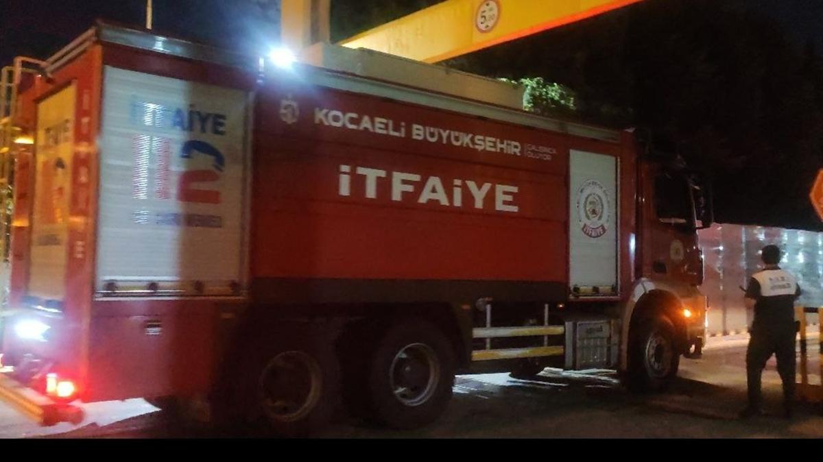 Kocaeli'de fabrikada kan yangn sndrld