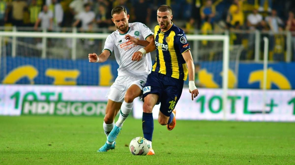 MKE Ankaragc Arabam.com Konyaspor mandan gol sesi kmad! ki ekip puanlar paylat