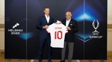 TFF Başkanı Büyükekşi, UEFA Başkanı Ceferin'le bir araya geldi 
