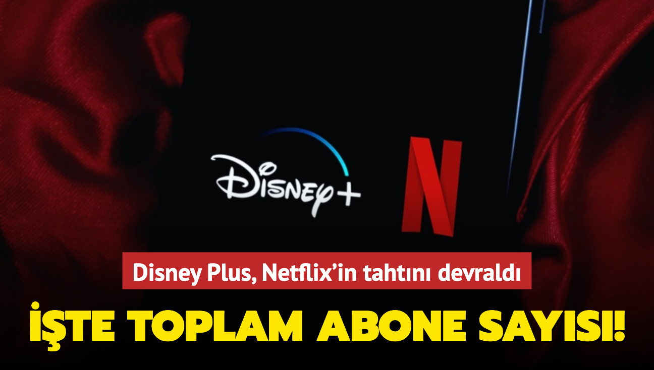 Disney Plus, Netflix'in tahtn devrald! te abone says...