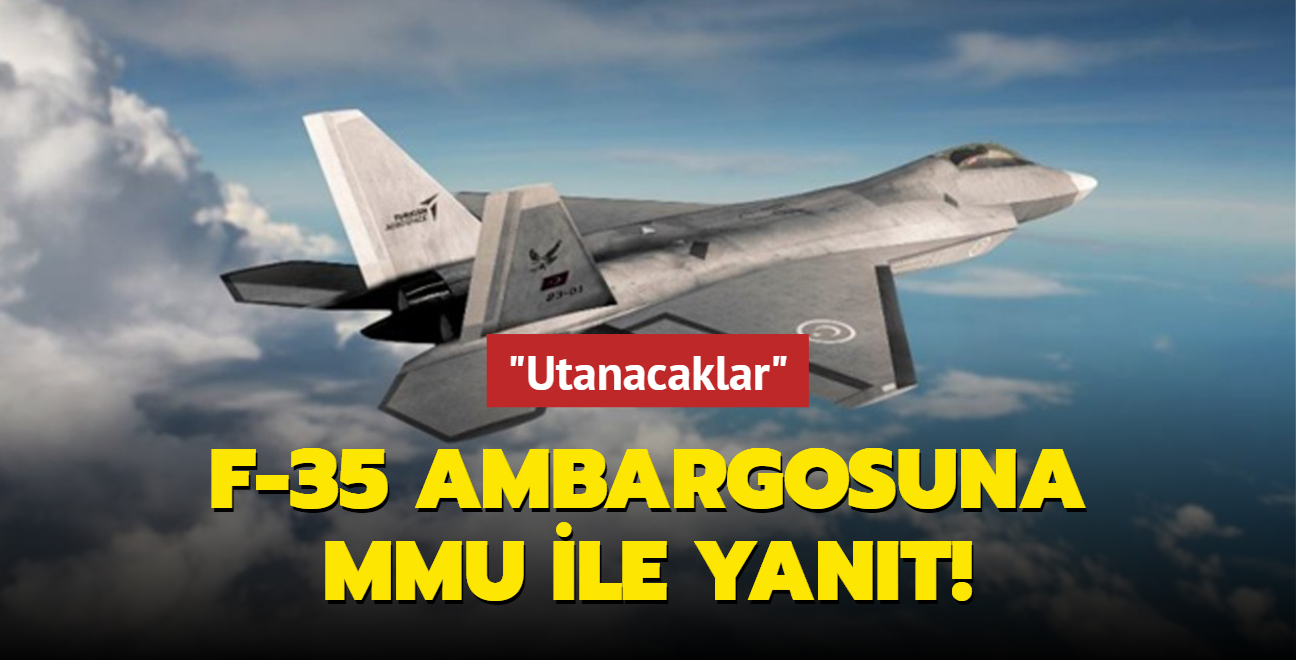 SSB Başkanı Demir'den F-35 ambargosuna MMU ile yanıt: Utanacaklar