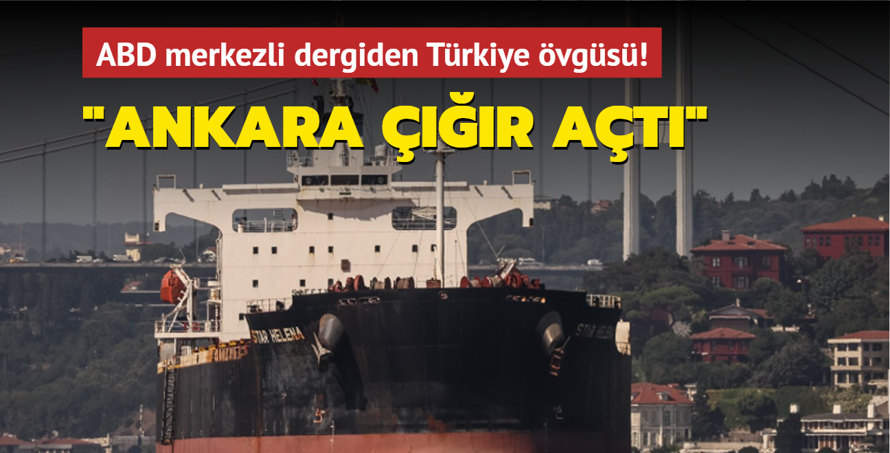 ABD merkezli dergiden Türkiye övgüsü! Ankara çığır açtı