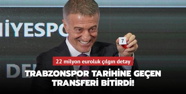 Ahmet Aaolu, Trabzonspor tarihine geen transferi bitirdi! 22 milyon euroluk detay...