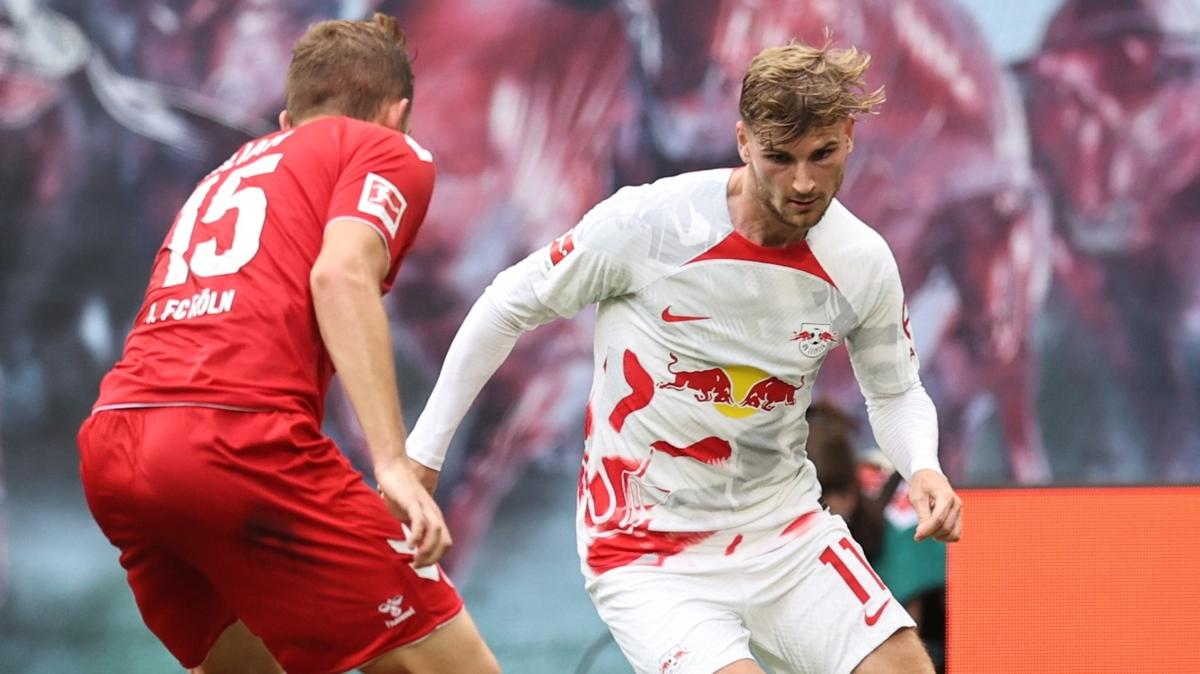 Timo Werner golle dnd! Leipzig Kln ile 2-2 berabere kalad