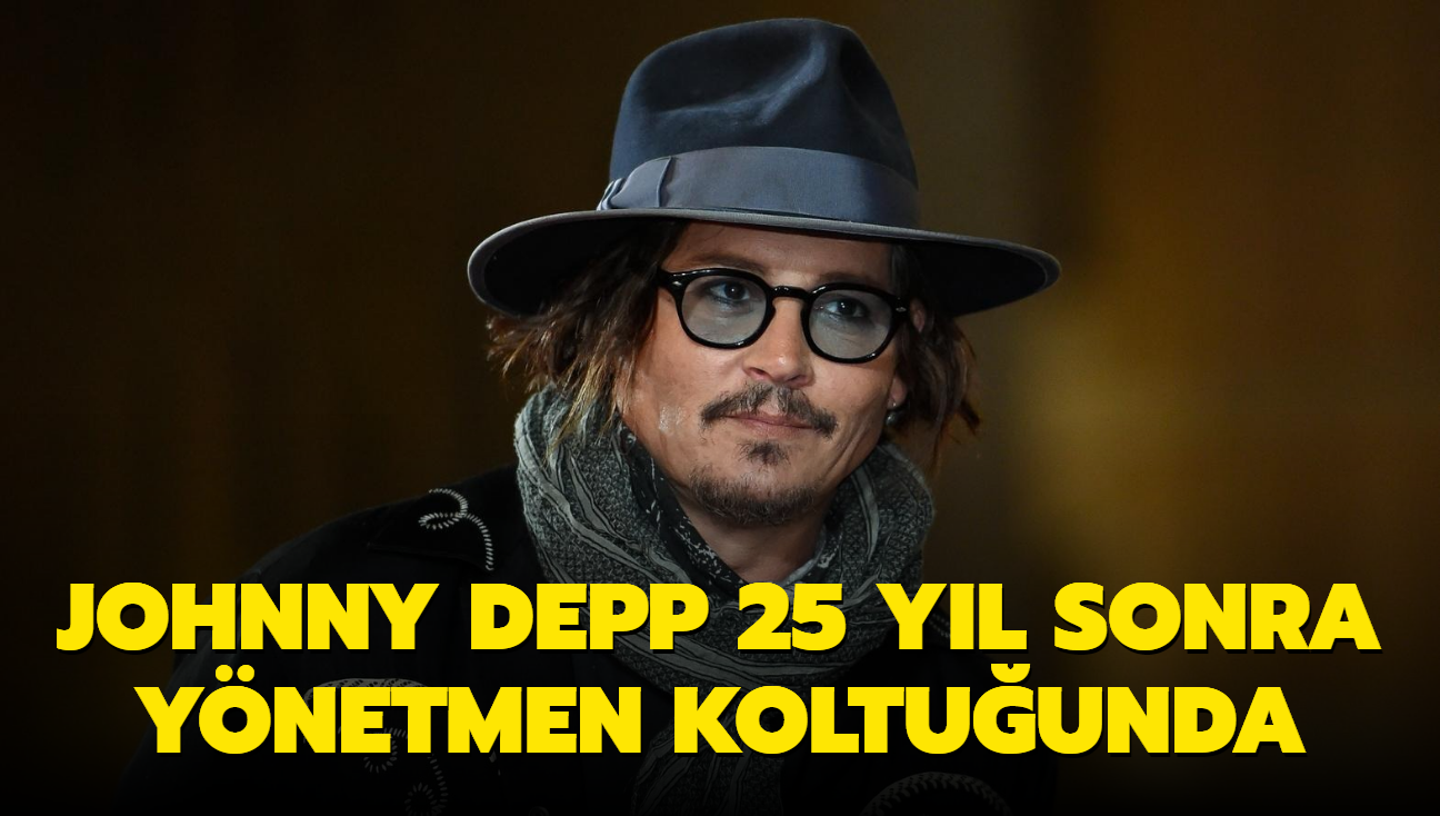 Johnny Depp 25 yl sonra film ynetecek, yapmc ise Al Pacino