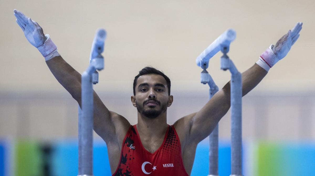 Avrupa'da yln erkek cimnastikisi seilen Ferhat Arcan dln ald