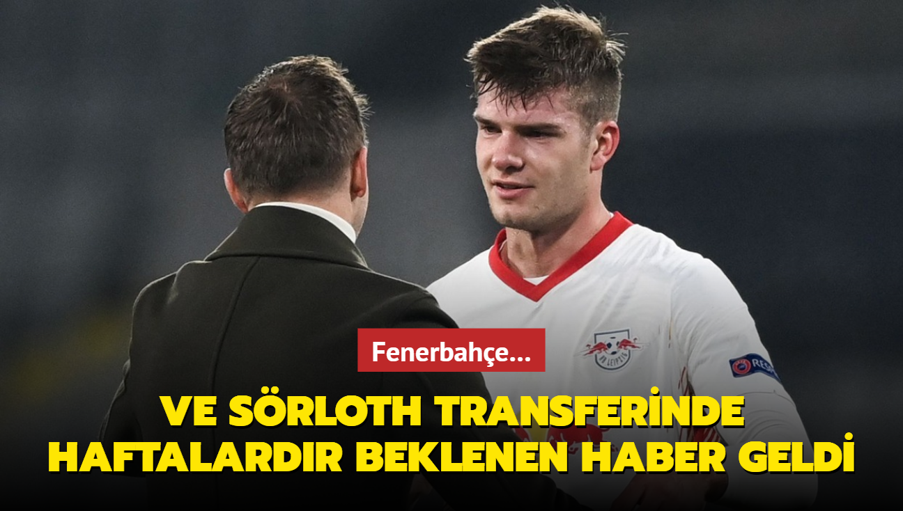 Ve Alexander Srloth transferinde haftalardr beklenen haber geldi! Fenerbahe