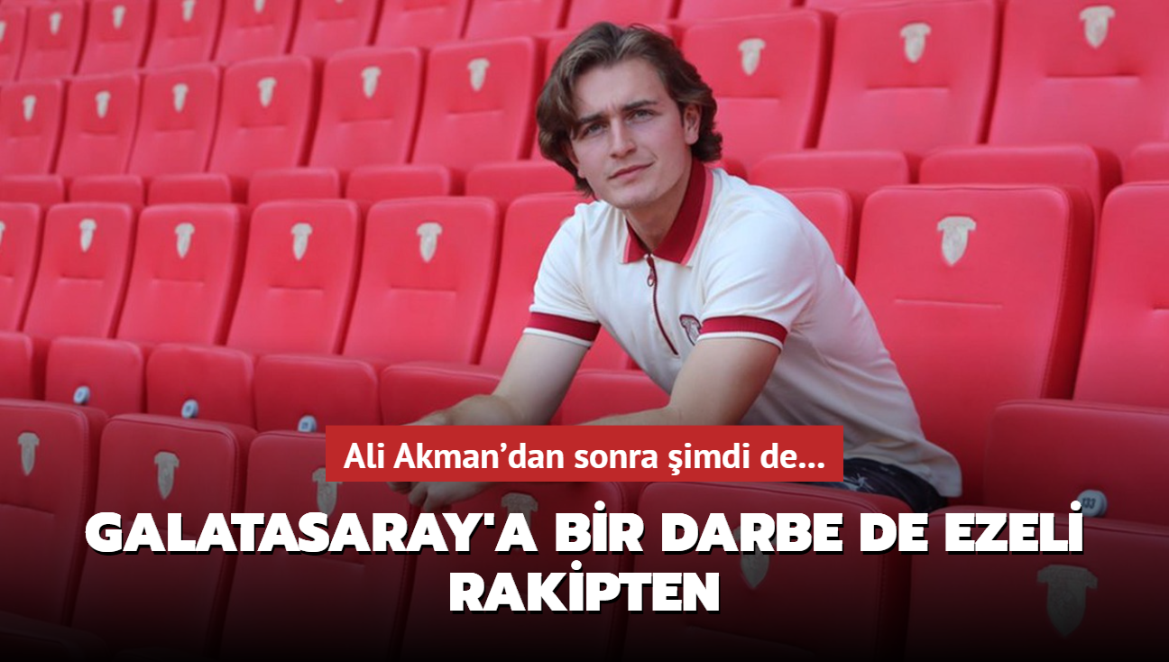 Ali Akman'dan sonra... Galatasaray'a bir darbe de ezeli rakipten! Fla transfer...