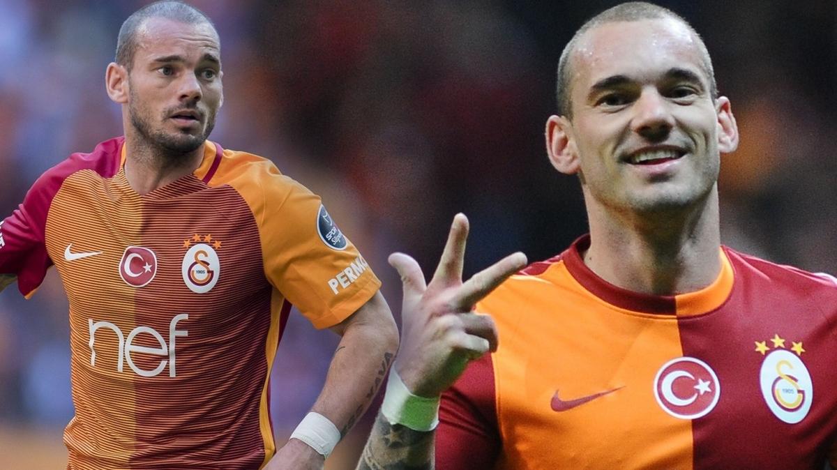 Wesley Sneijder Galatasaray'a geri dnmek istediini aklad